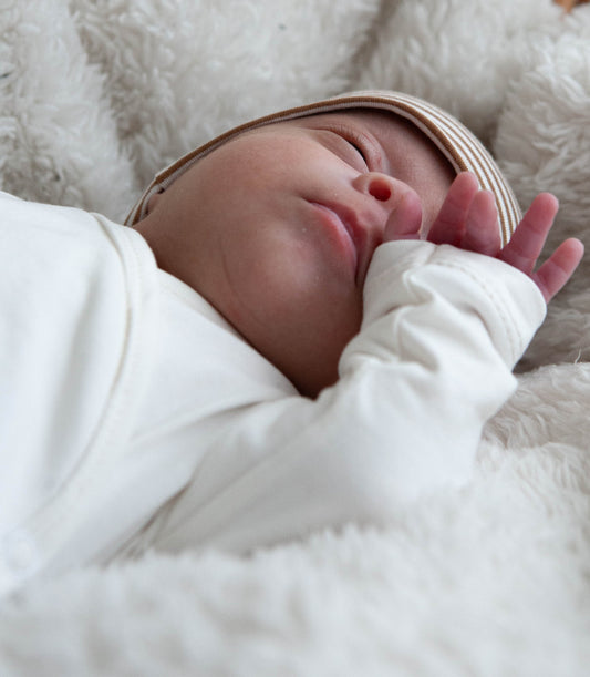 Overslag shirtje ecru