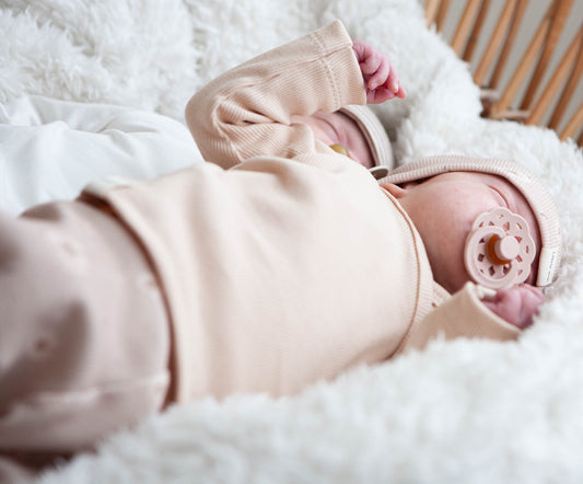 Babyhose Ripp Gänseblümchen