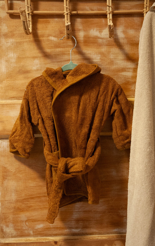 Badjas clay gepersonaliseerd