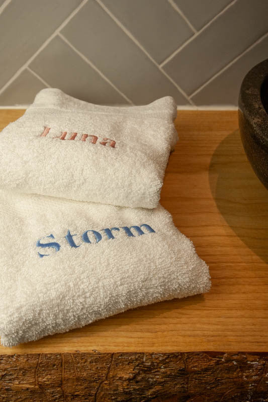 Gepersonaliseerde handdoek