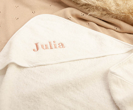 Omslagdoek gepersonaliseerd