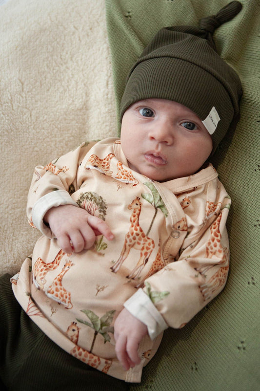 Overslag shirtje giraffe