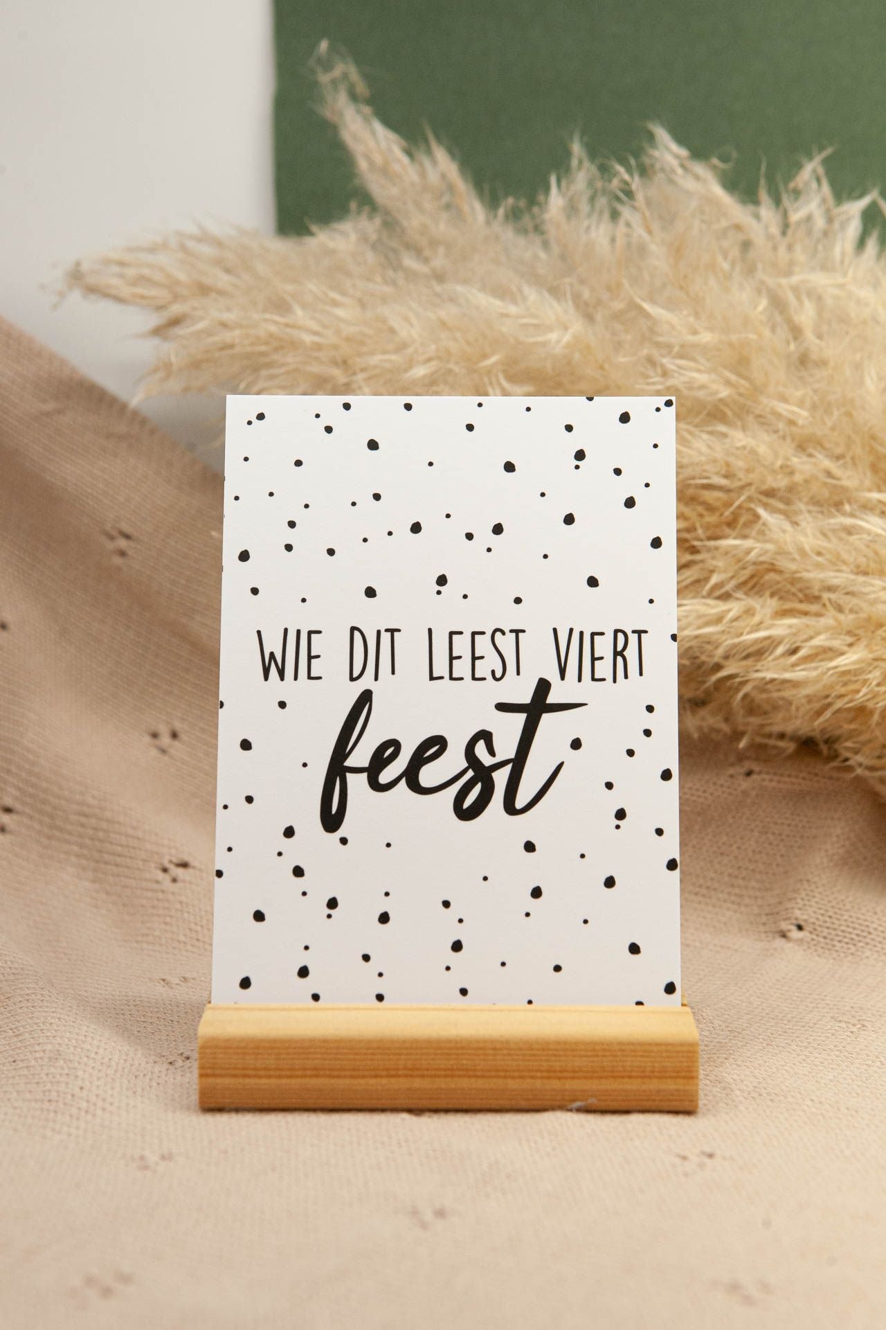 Card whoever reads this is celebrating