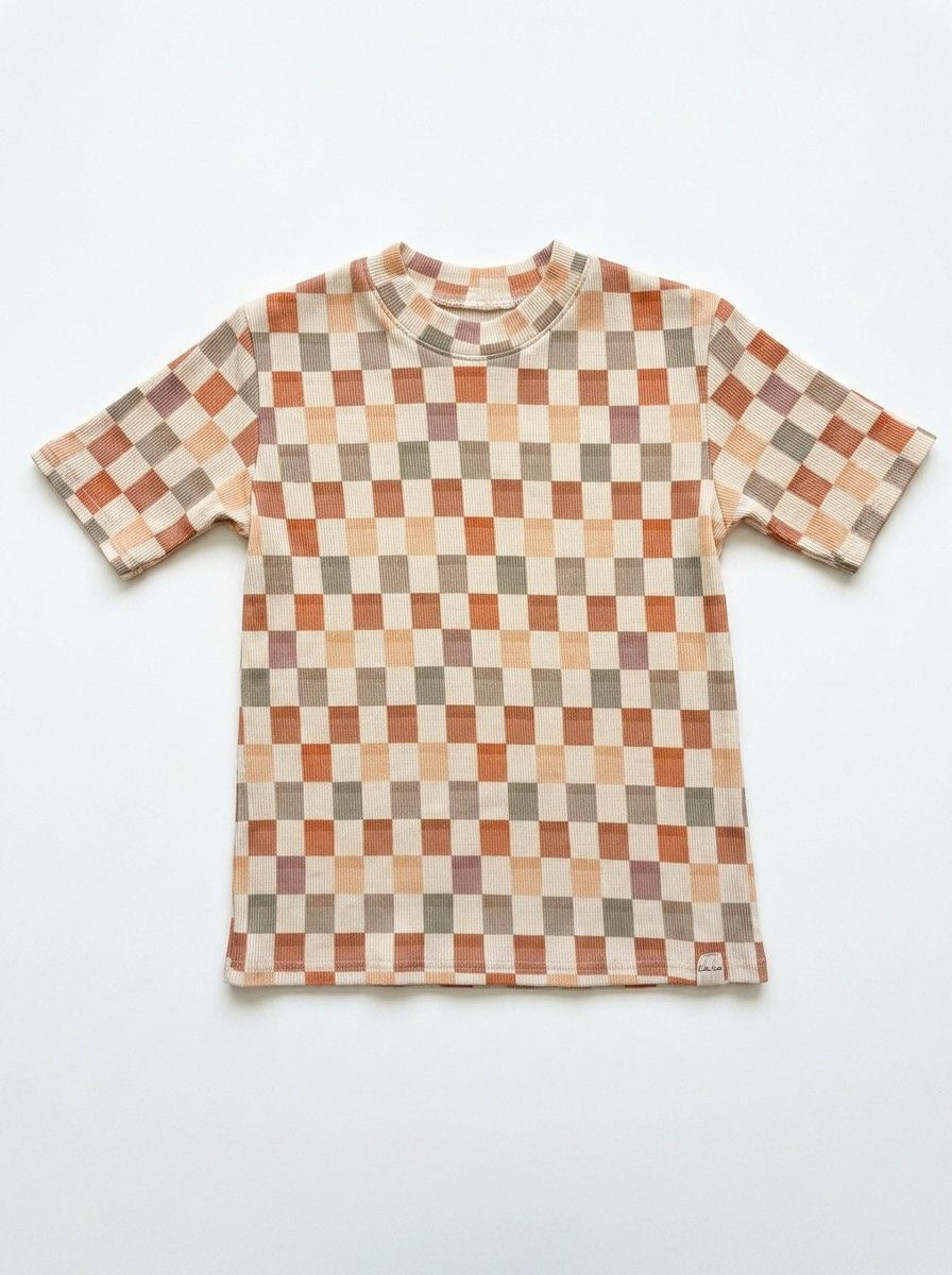 T-shirt baby rib blokjes