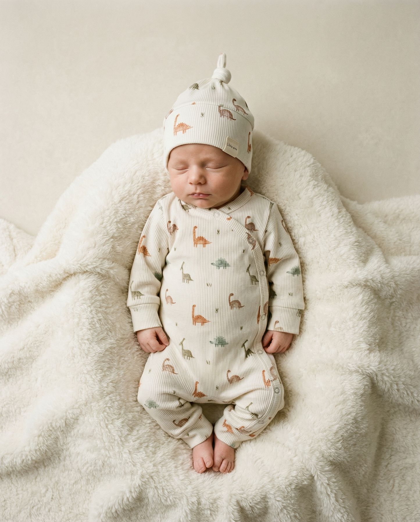 Baby rib dino hat