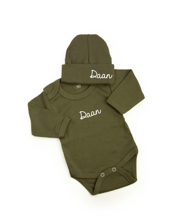Newborn personalized rompers