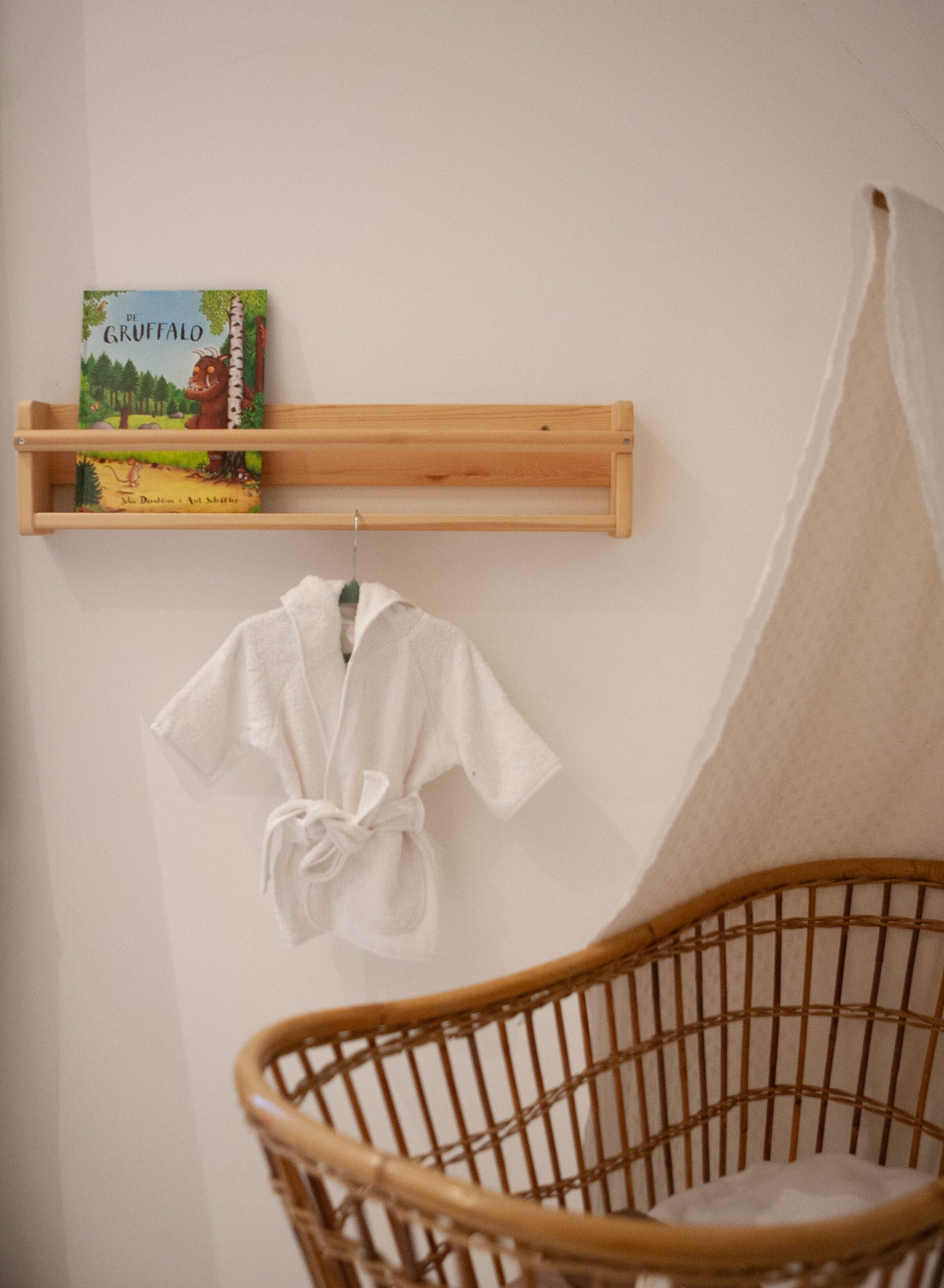 Bathrobe white personalized