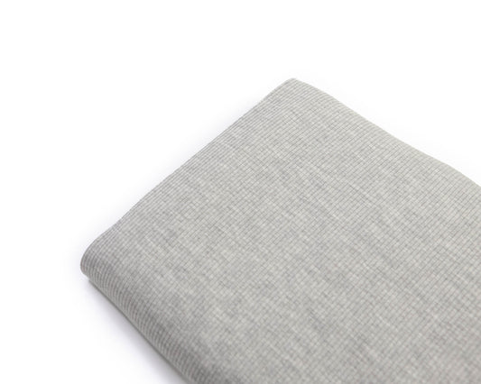 Baby rib grey wrap shirt