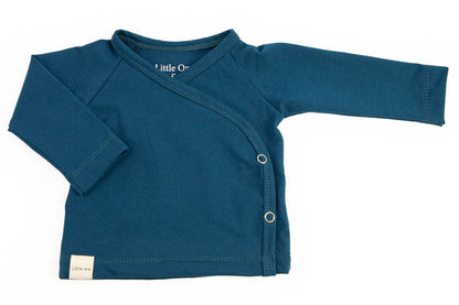 Overslag shirtje royal blue