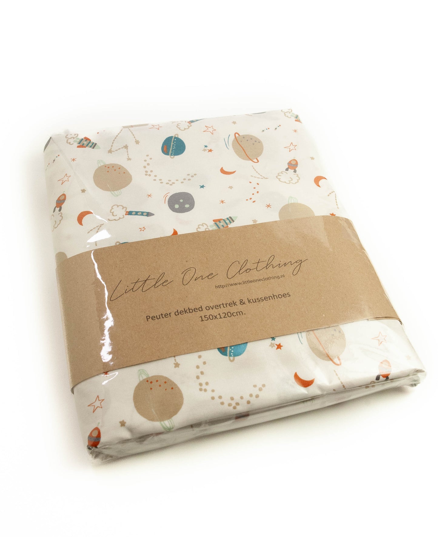 Toddler duvet cover space rockets