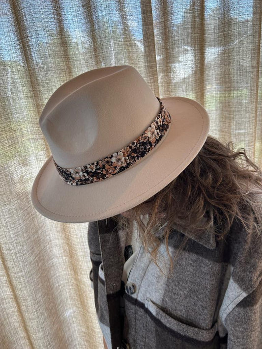Hat beige natural