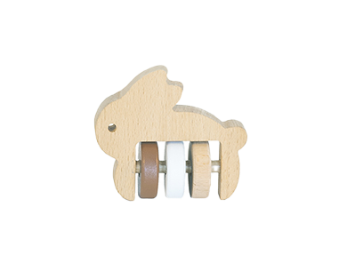 Rabbit eco rattle