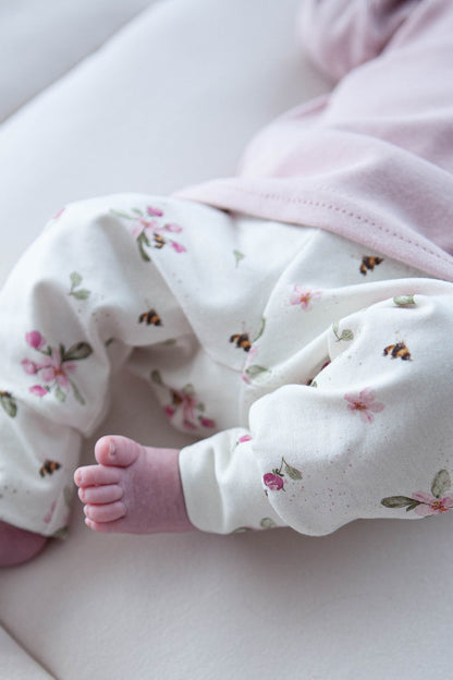 Kleine Blumen rosa Hose
