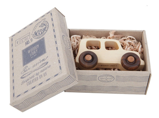 Off-road car - wooden toy