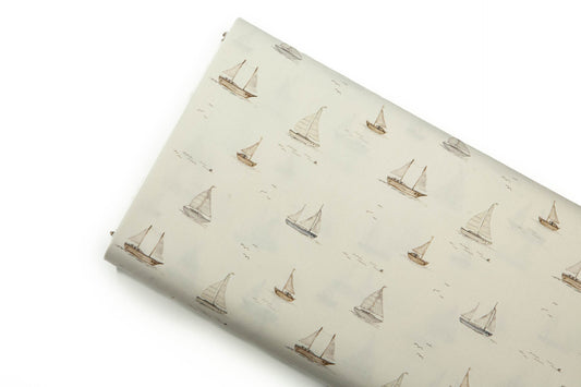Toddler duvet sailboats