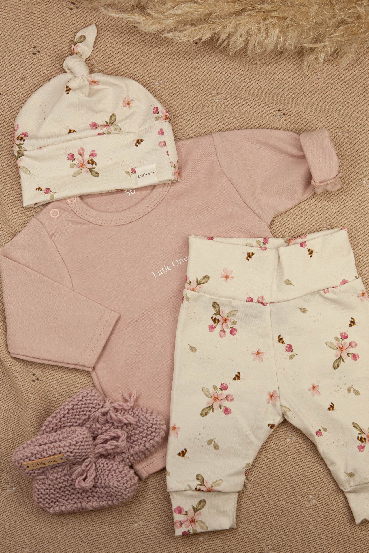 Angebotsset Little One Blumen rosa