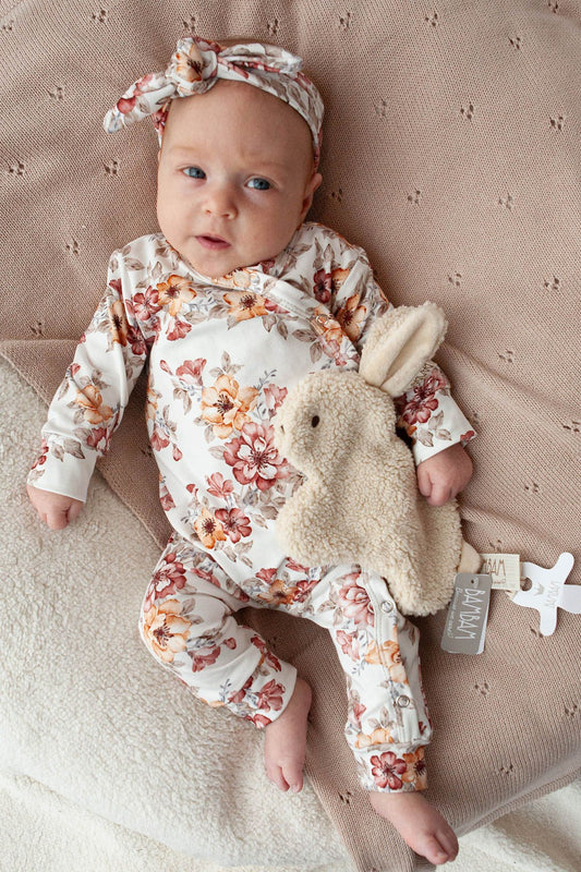 Beautiful flowers romper