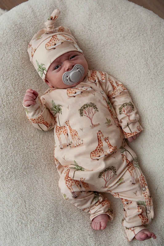 Little one giraffe romper