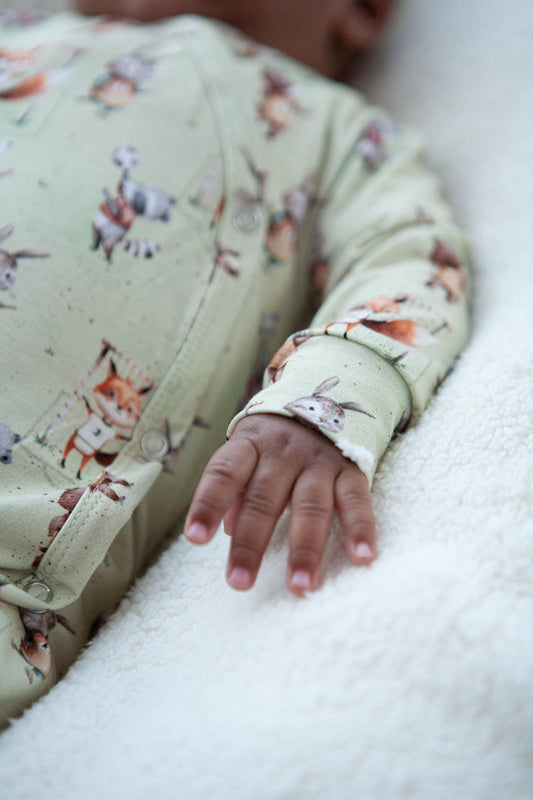 Playsuit little one playing friends