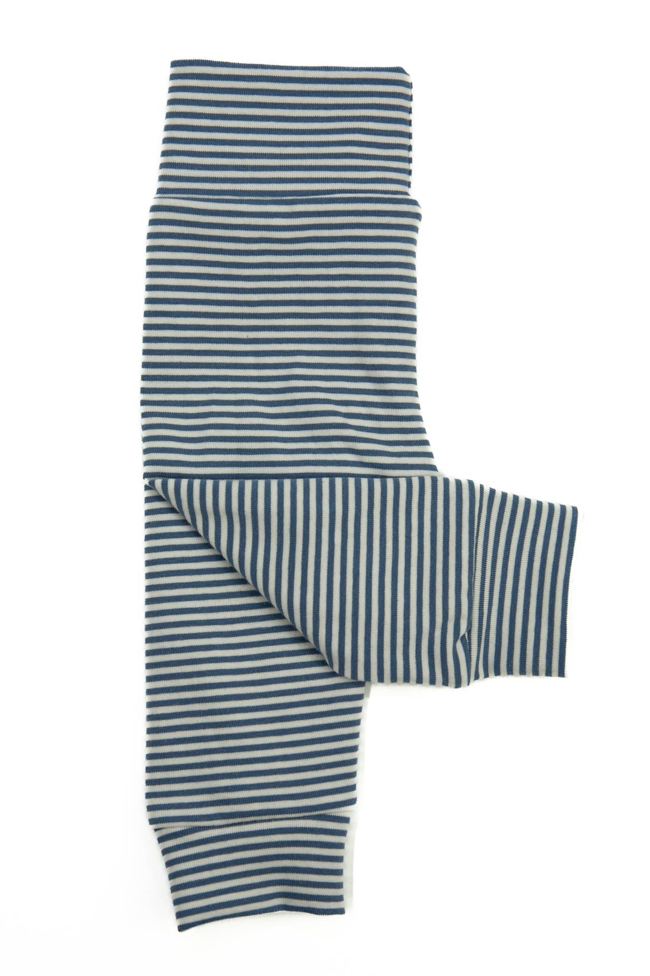 Blue stripes pants