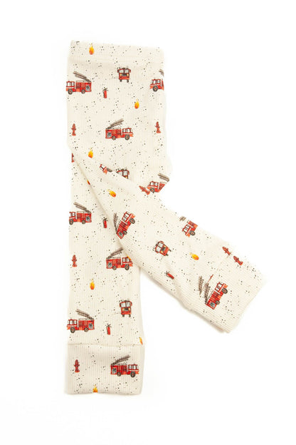 Legging baby rib brandweer auto's