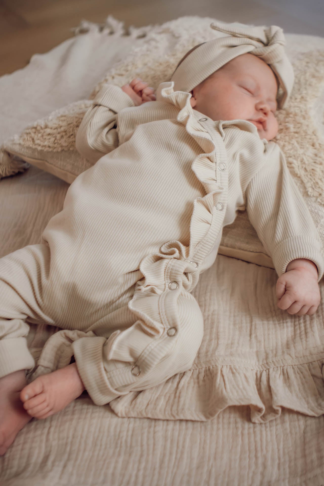 Ruffle wildflower romper