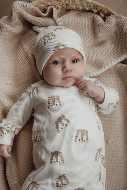 Baby Strampler Rippe Blaubeeren