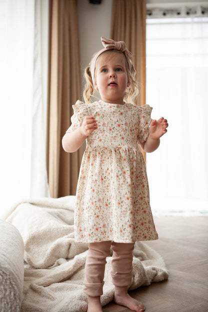 Dress baby rib little one beautiful flowers