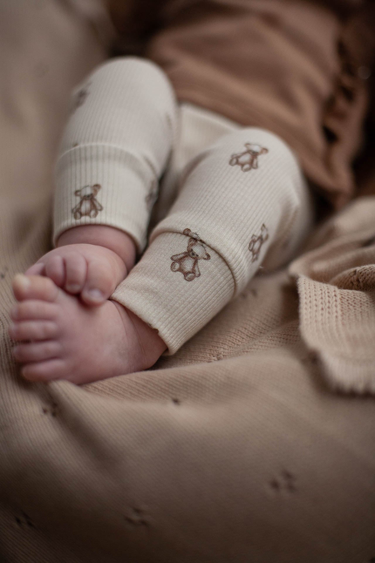 Pants baby rib bows