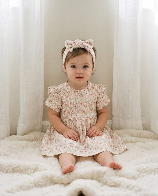 Jurkje baby rib little one beautiful flowers