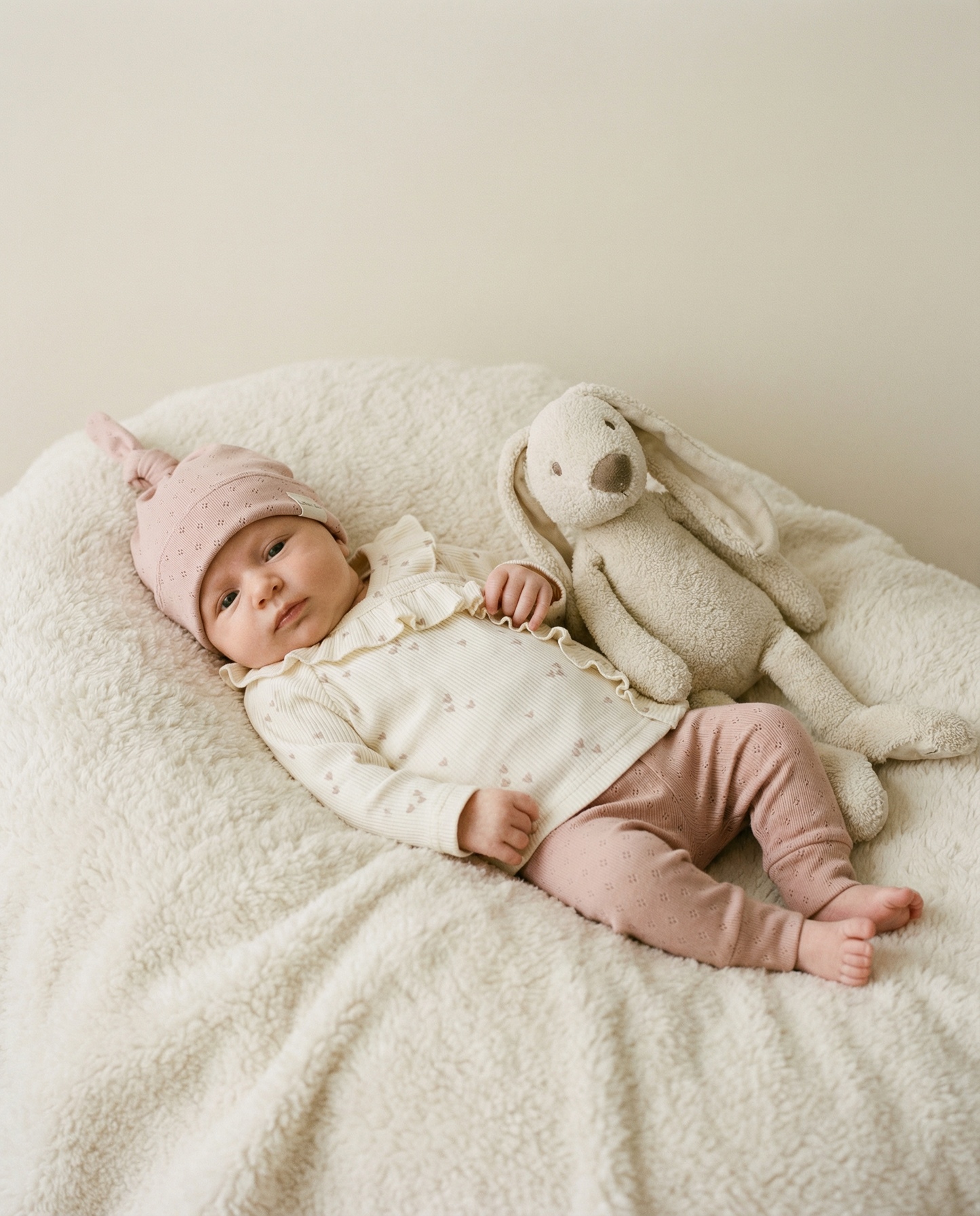 Big Beige Recycled Rabbit Richie