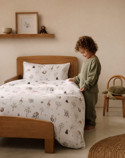 Toddler / Duvet cover jungle animals