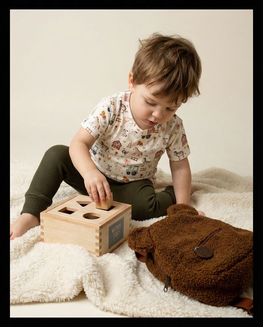 Gepersonaliseerde rugtas met oortjes