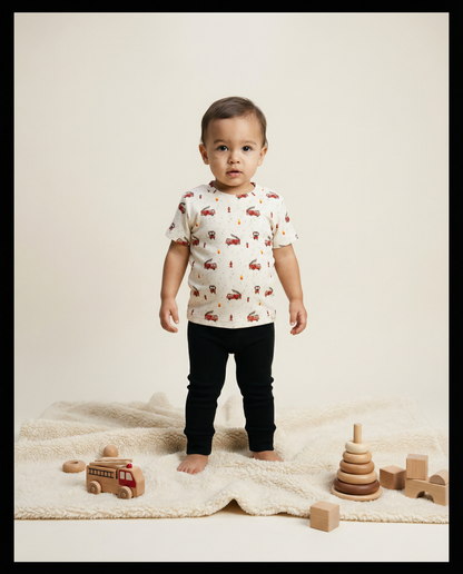 Legging baby rib black