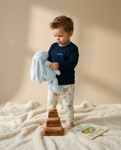 Wooden stacking tower square - Montessori - wooden toys