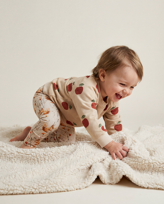 Oversized sweater dusty lilac personalized