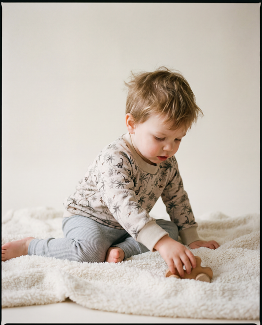 Oversized sweater dusty lilac personalized